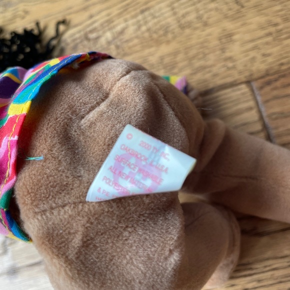 SOLD TY Beanie Kid - CALYPSO (10 inch) - New Stuffed Doll Toy (no shorts) - Picture 4 of 4